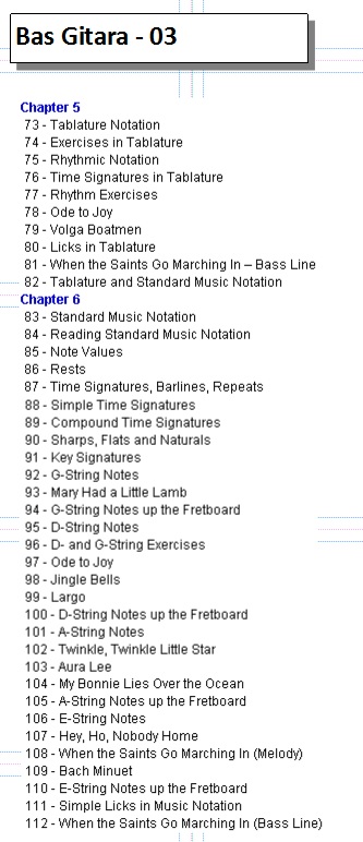 Škola Bas gitare 03